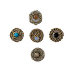 GAIA – M (14mm, 5pc Artisanal Bindi Set)