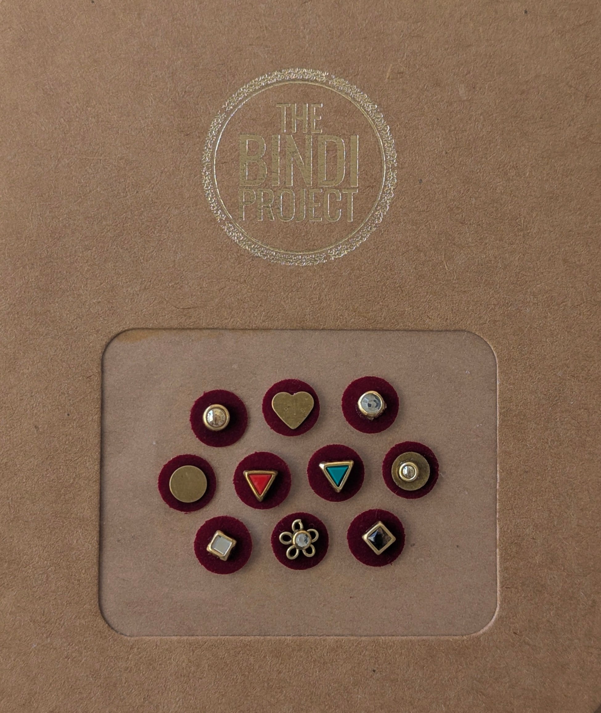 RUHANI RUH — (10mm, 10-Piece Statement Bindi Set)