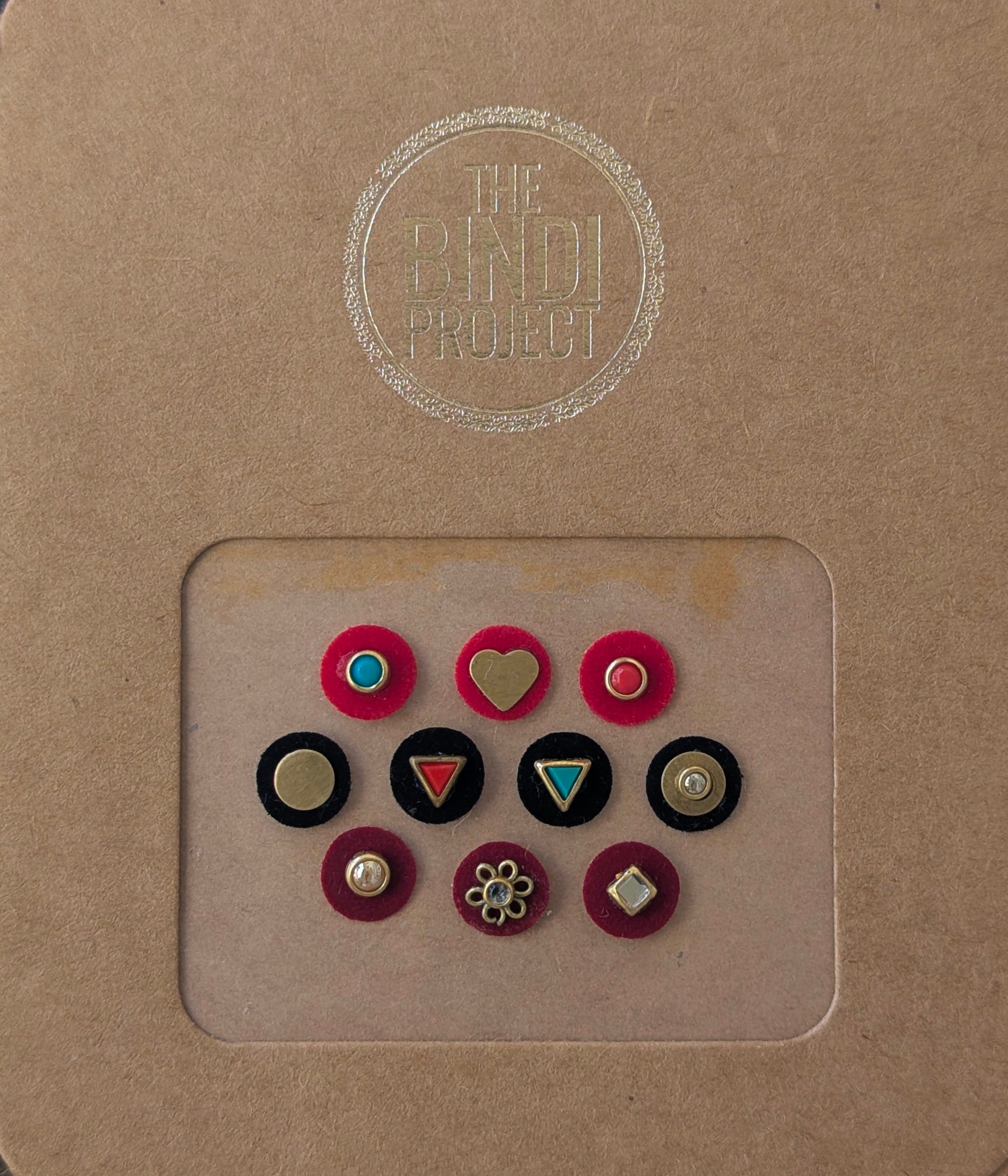 RUHANI RUH — (10mm, 10-Piece Statement Bindi Set)