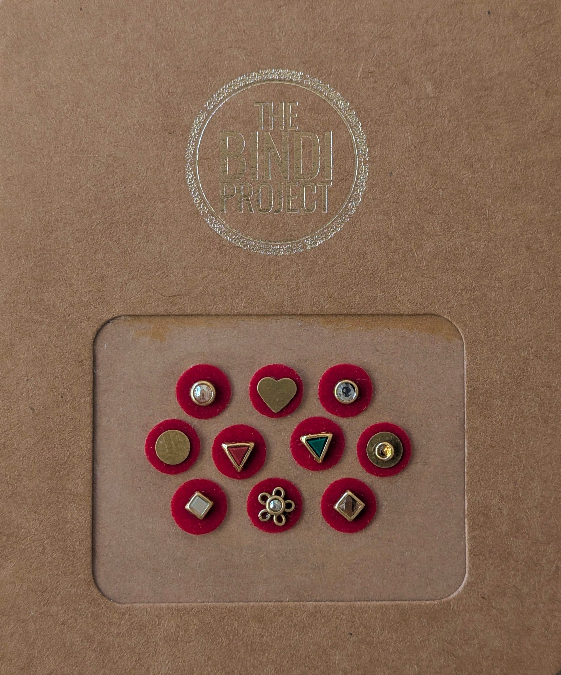 RUHANI RUH — (10mm, 10-Piece Statement Bindi Set)