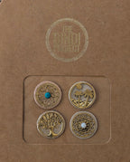 GAIA XL — COSMIC CROWN (18mm, 4pc Statement Bindi Set)