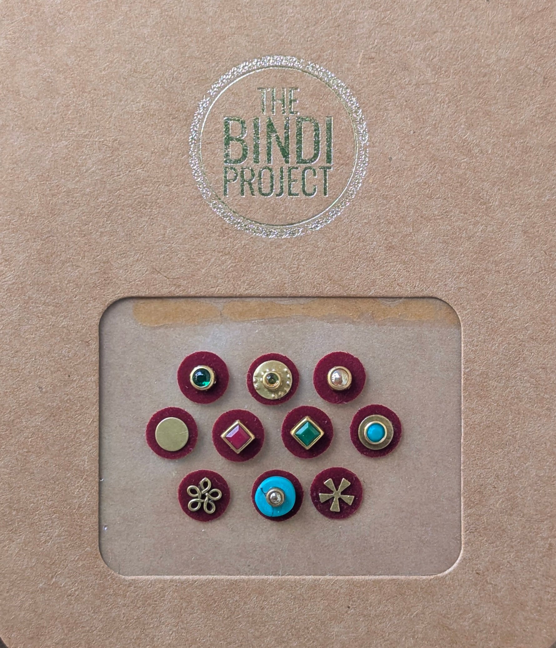 RUHANI RUH — (10mm, 10-Piece Statement Bindi Set)