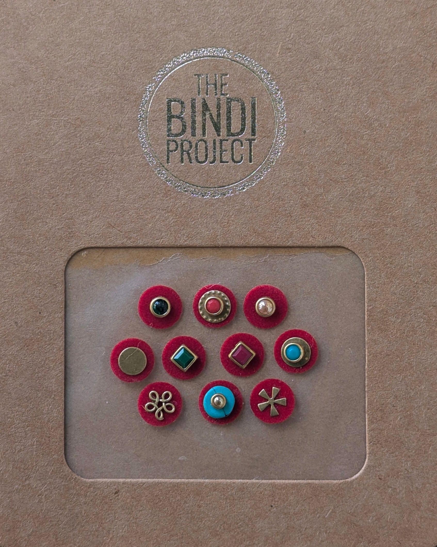 RUHANI RUH — (10mm, 10-Piece Statement Bindi Set)