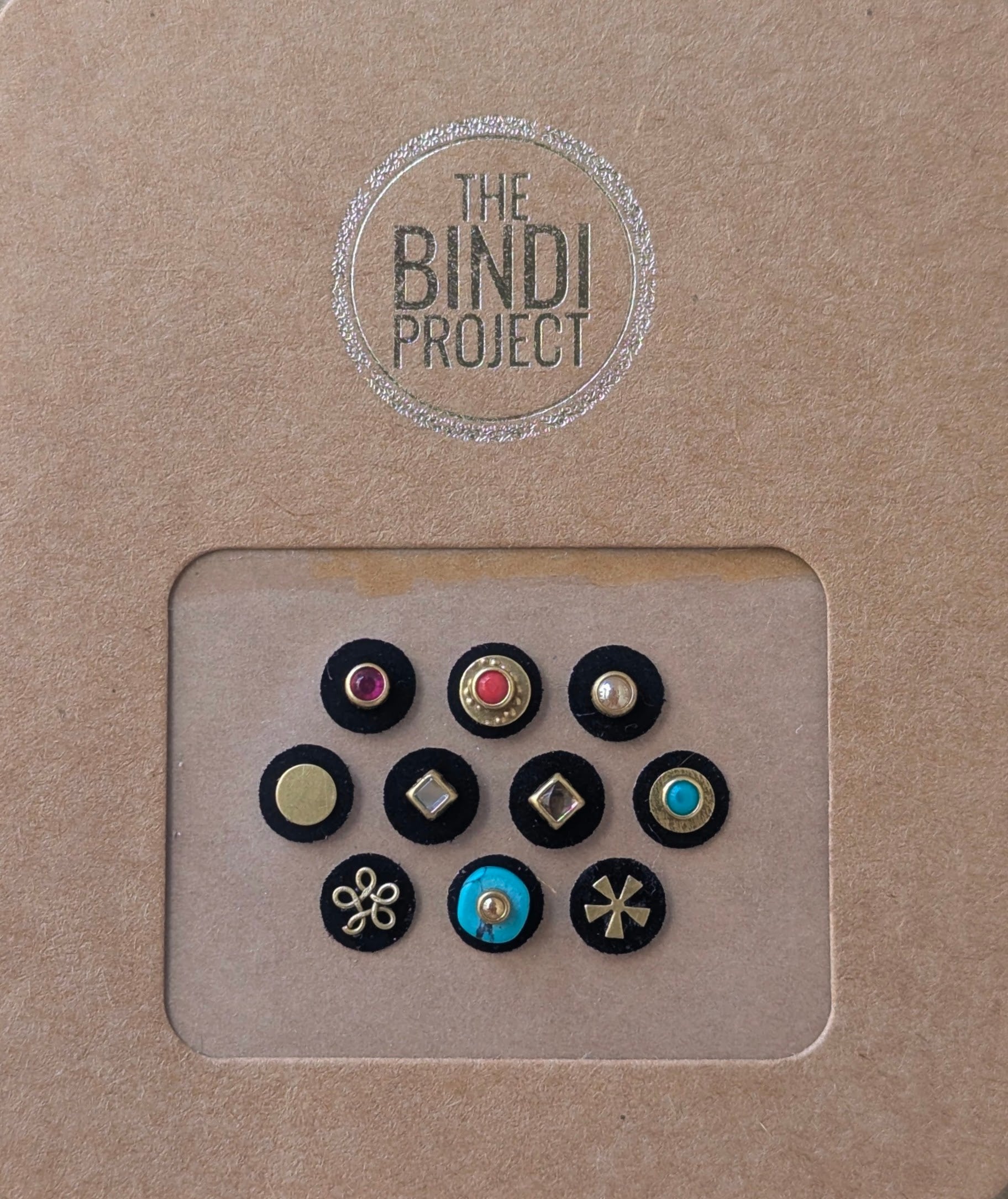 RUHANI RUH — (10mm, 10-Piece Statement Bindi Set)