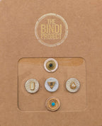 GAIA M (14mm, 5pc Artisanal Bindi Set)
