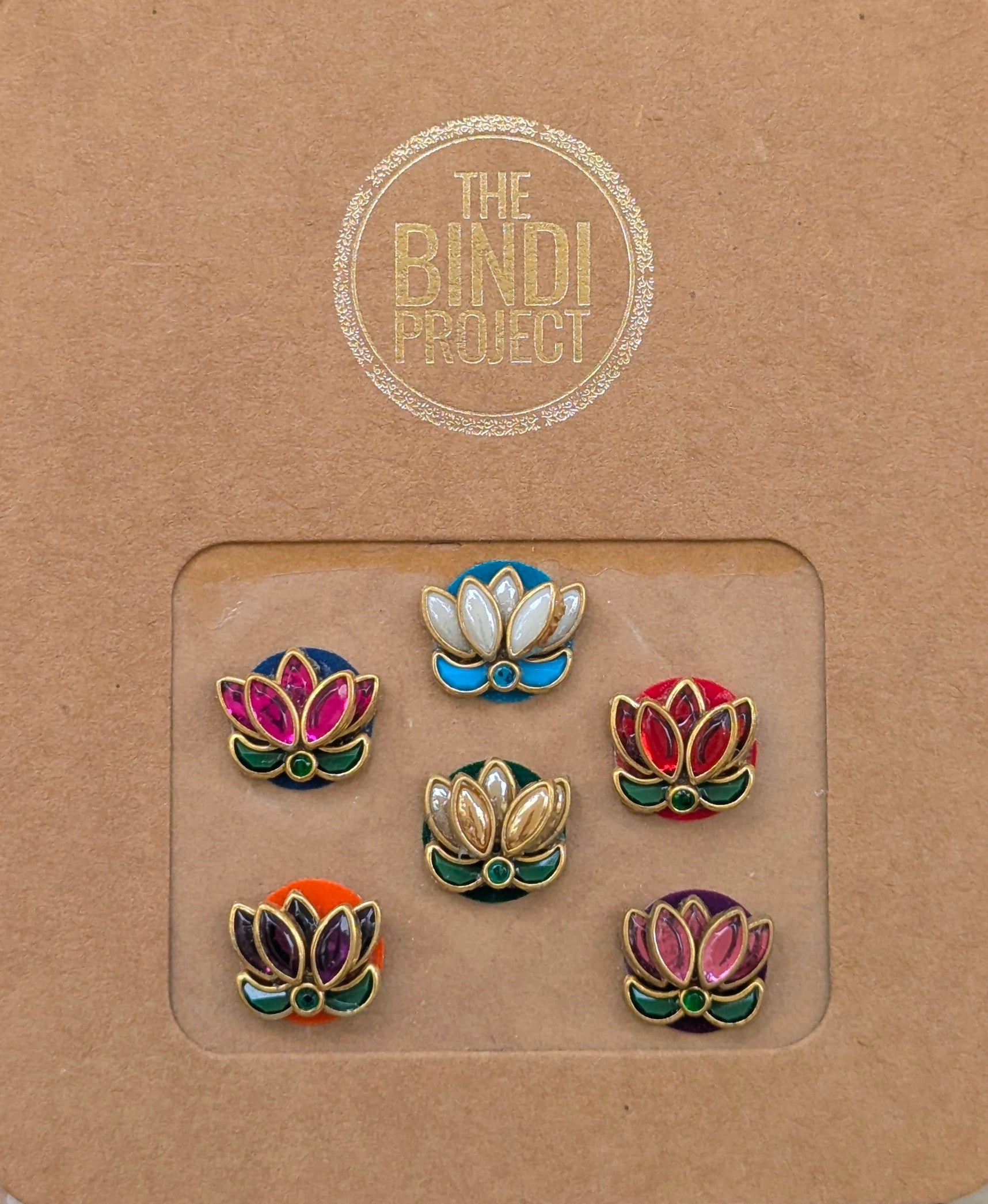 PADMA — Bloom Boldly. (18mm, 5pc Beaded Lotus Set)