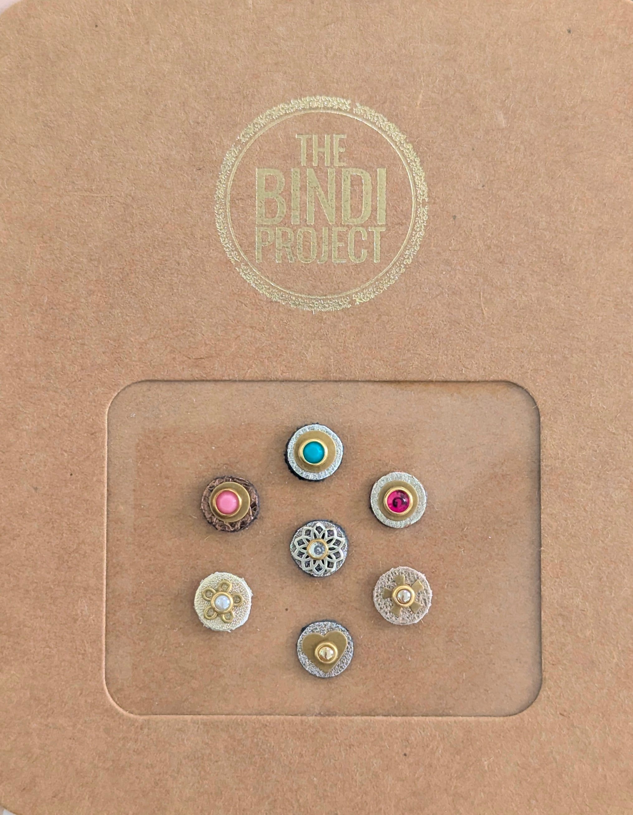 GAIA MINI (6-8mm, 9-Piece Artisanal Bindi Set)