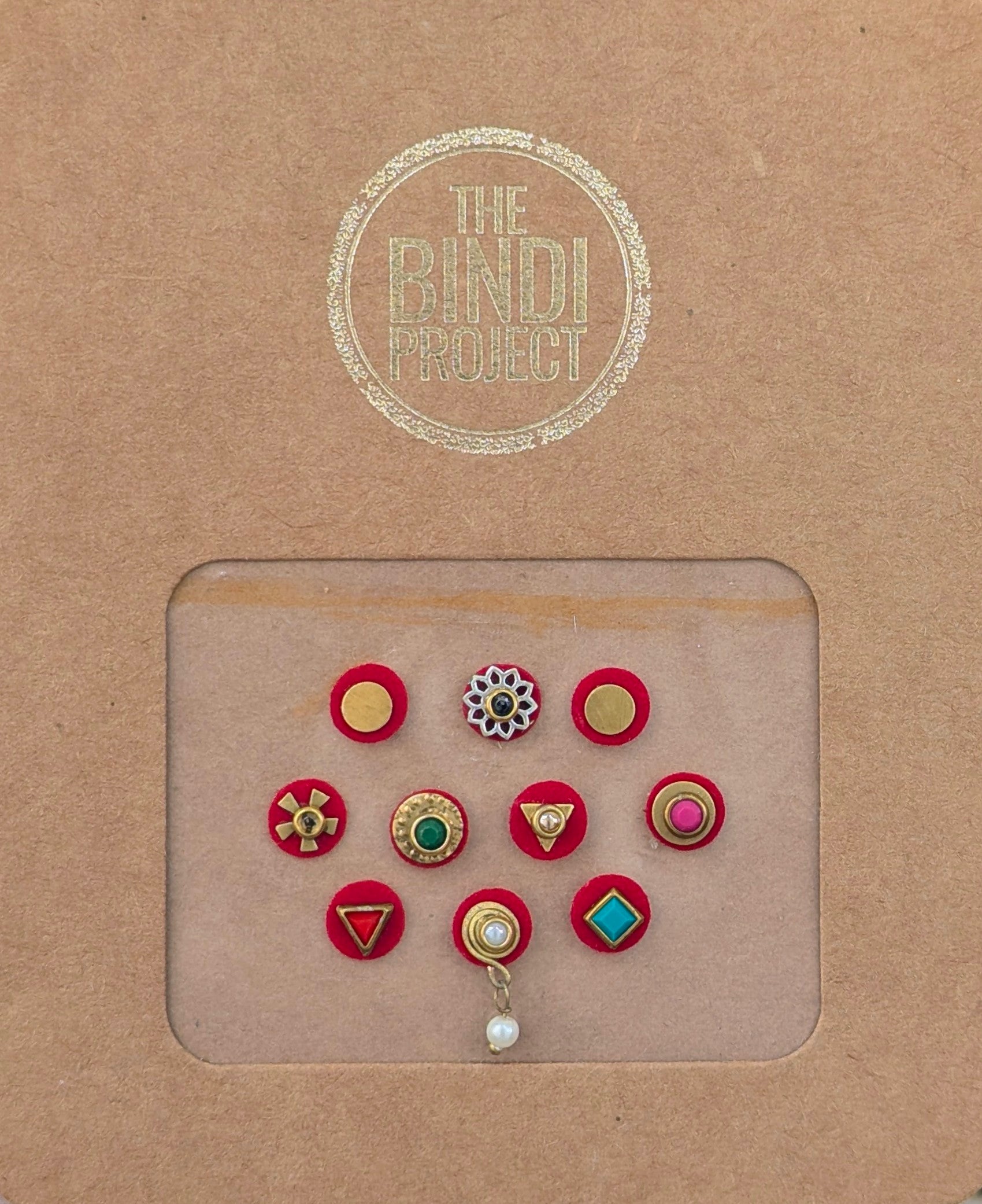 RUHANI RUH  S— (8mm, 10-Piece Statement Bindi Set)