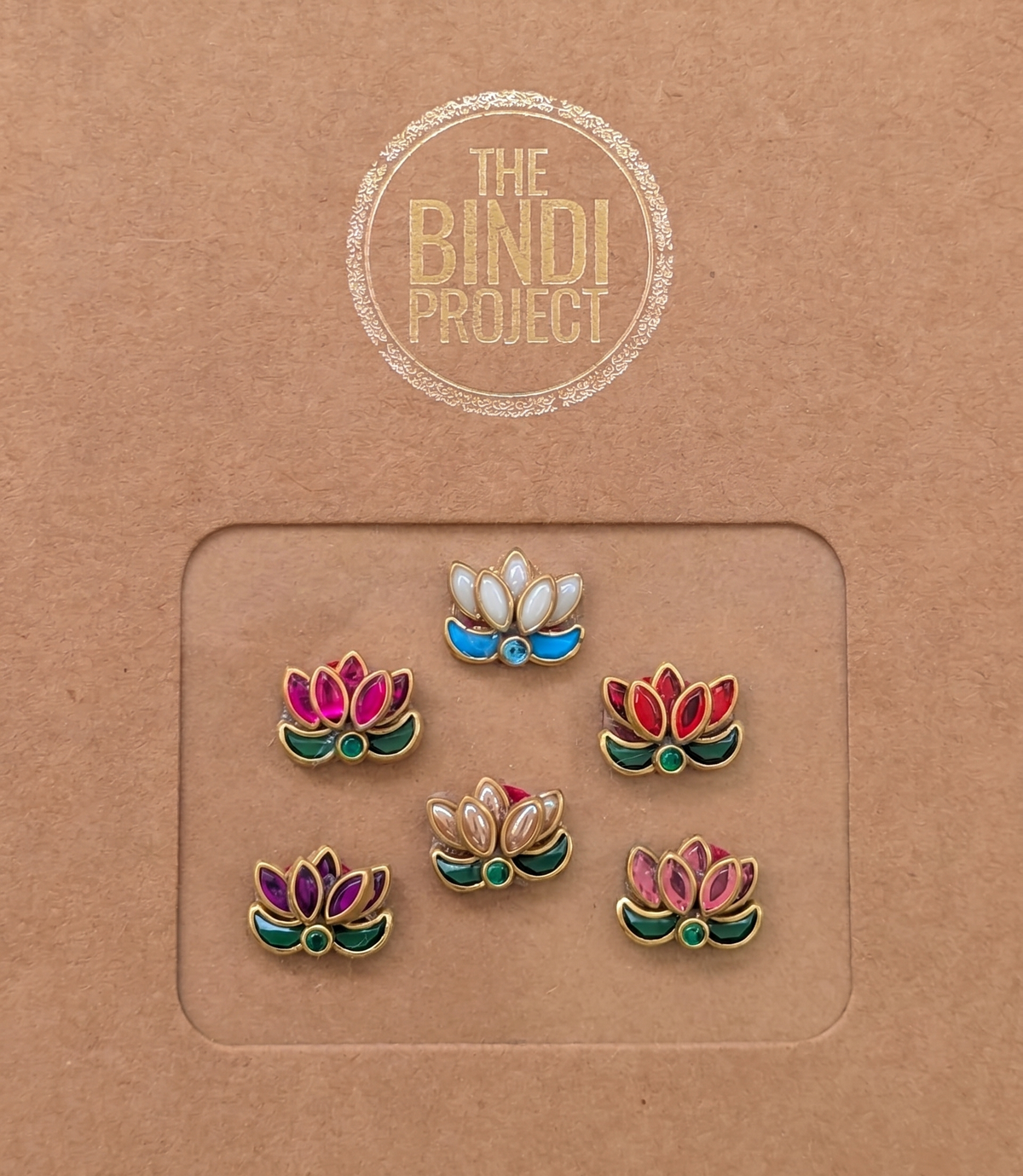 PADMA L — Bloom Boldly (16mm, 6pc Beaded Lotus Set)