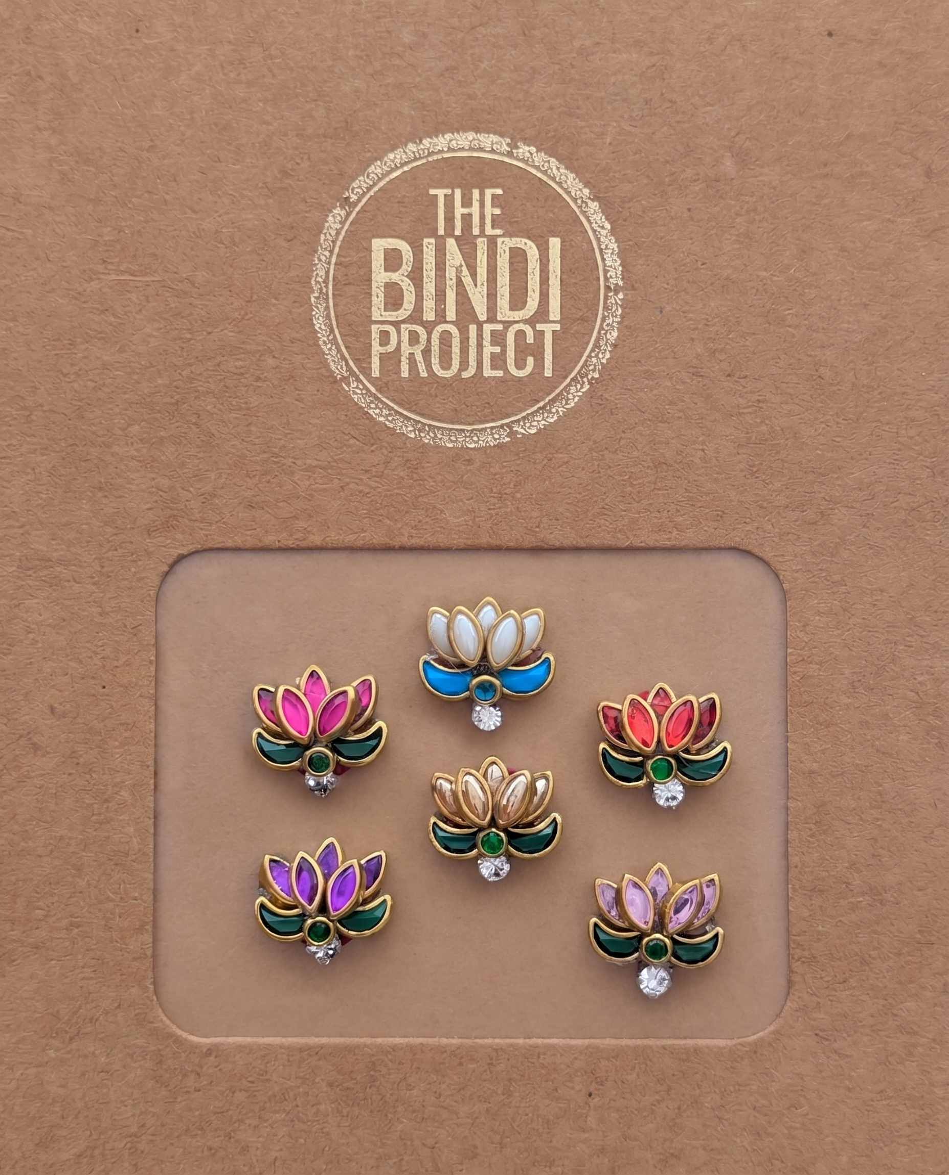 PADMA — Bloom Boldly. (16mm, 6pc Beaded Lotus Set)