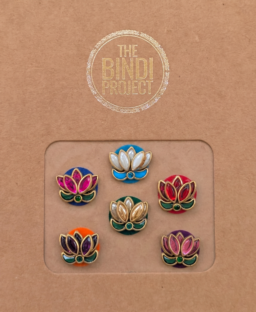 PADMA XL — Bloom Boldly (18mm, 6pc Beaded Lotus Set)