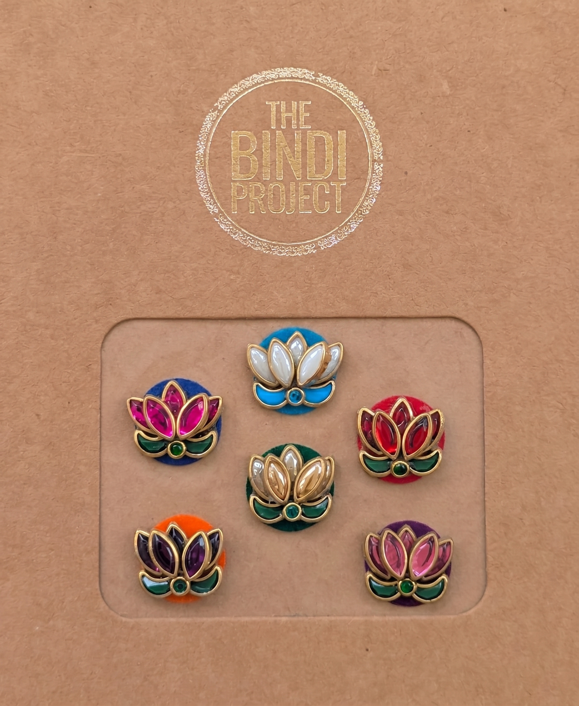 PADMA XL — Bloom Boldly (18mm, 6pc Beaded Lotus Set)