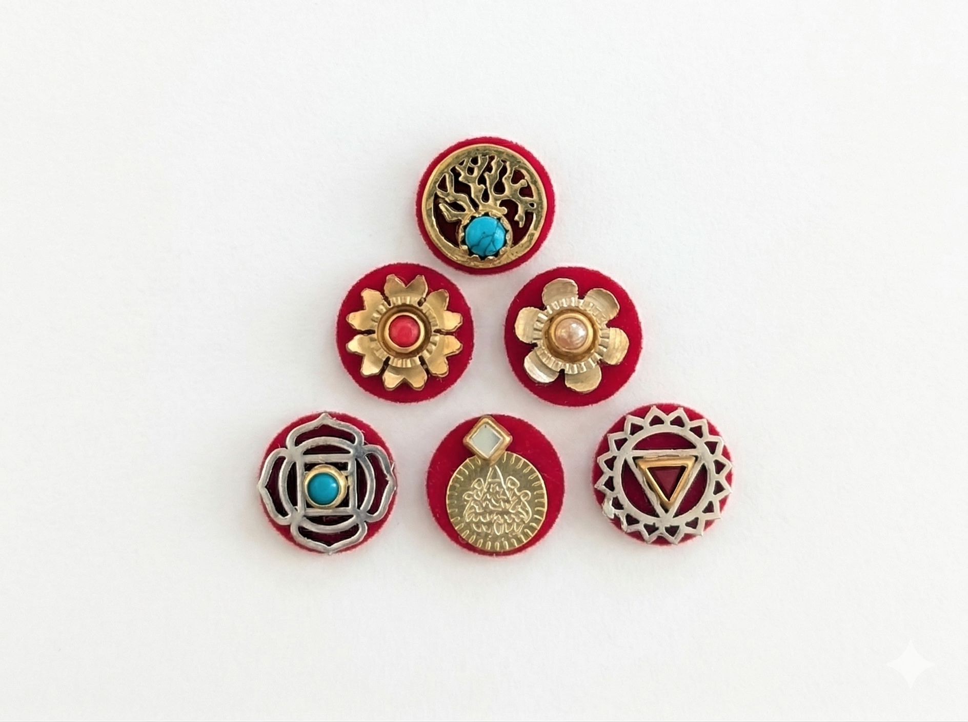PARVATI — Sacred Geometry Series (14mm, 6pc Set)