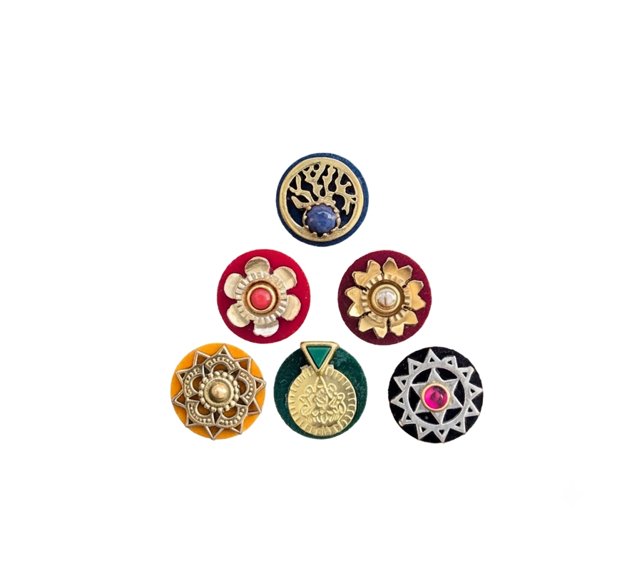 PARVATI  — Sacred Geometry Series (14mm, 6pc Set)