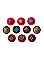 RUHANI RUH — (10mm, 10-Piece Statement Bindi Set)