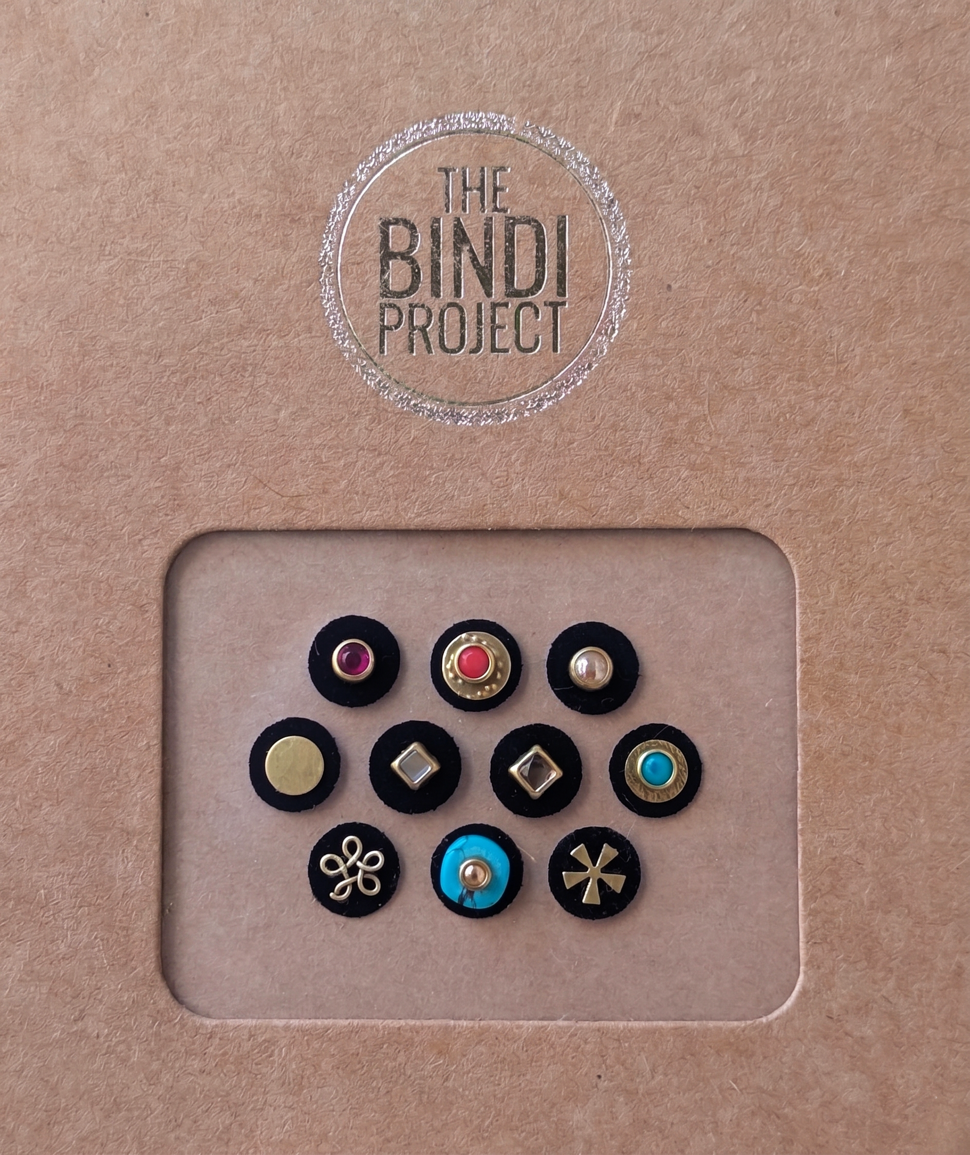 RUHANI RUH (10mm, 10-Piece Statement Bindi Set)