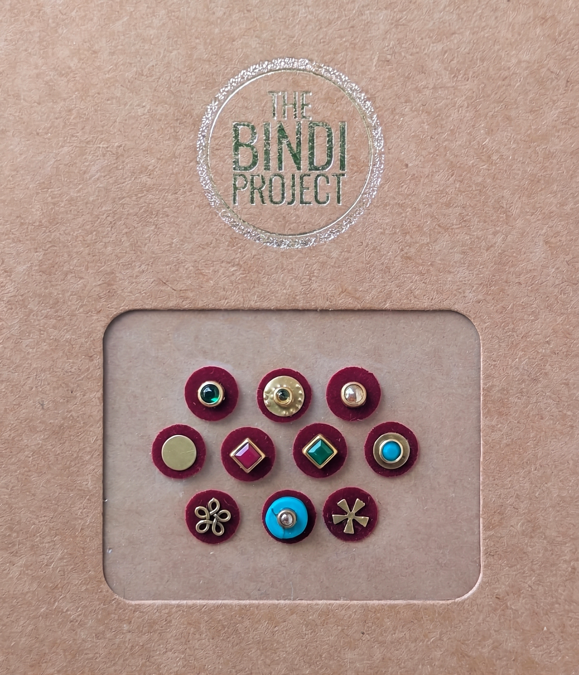 RUHANI RUH (10mm, 10-Piece Statement Bindi Set)