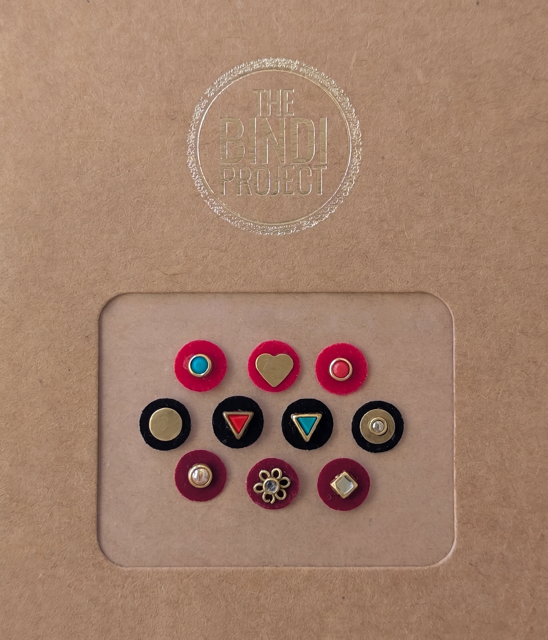 RUHANI RUH (10mm, 10-Piece Statement Bindi Set)