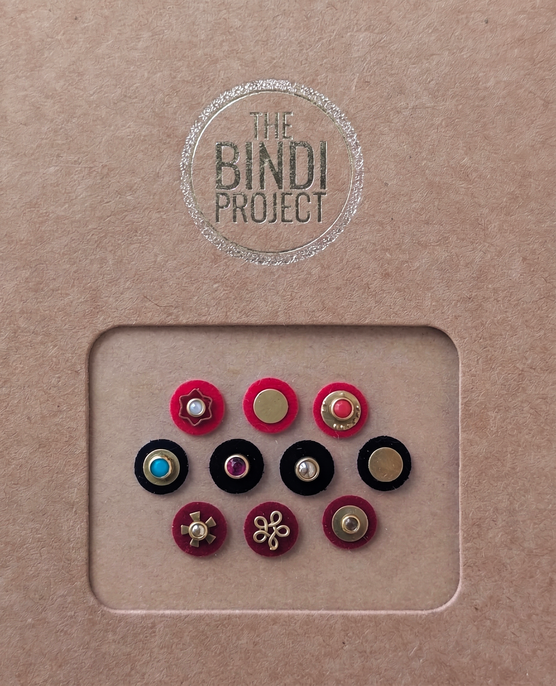 RUHANI RUH (10mm, 10-Piece Statement Bindi Set)