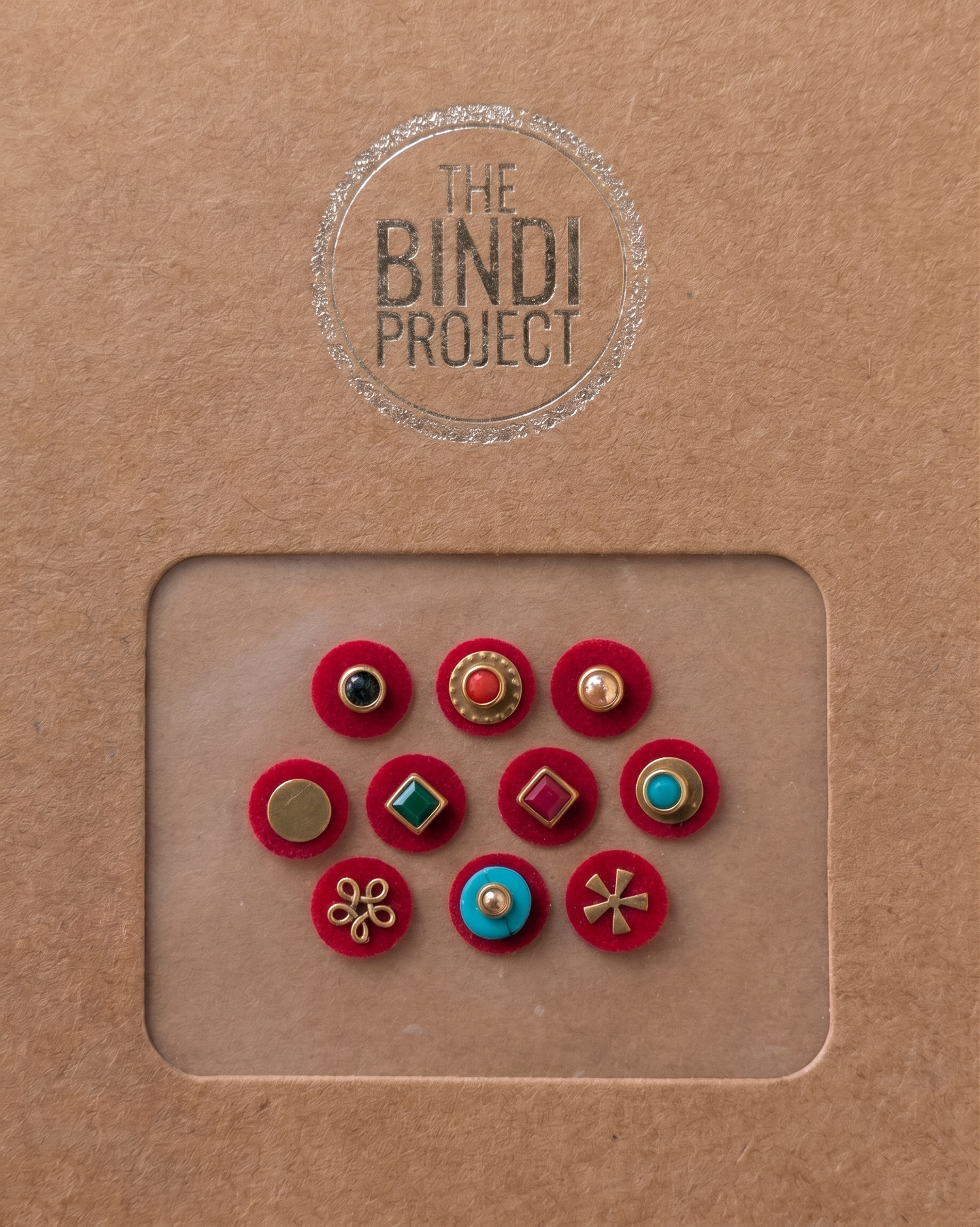 RUHANI RUH (10mm, 10-Piece Statement Bindi Set)