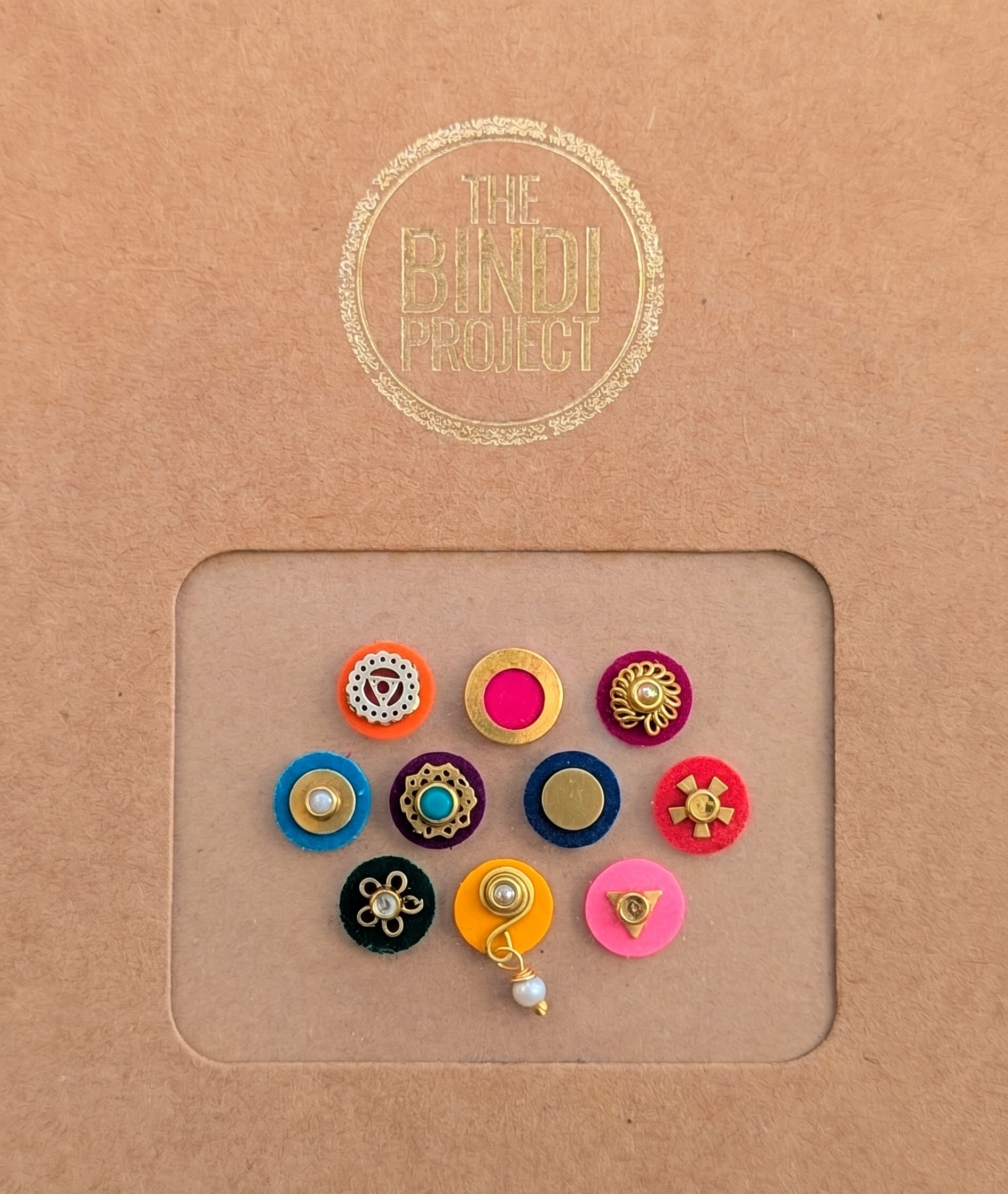 RUHANI RUH (10mm, 10-Piece Statement Bindi Set)