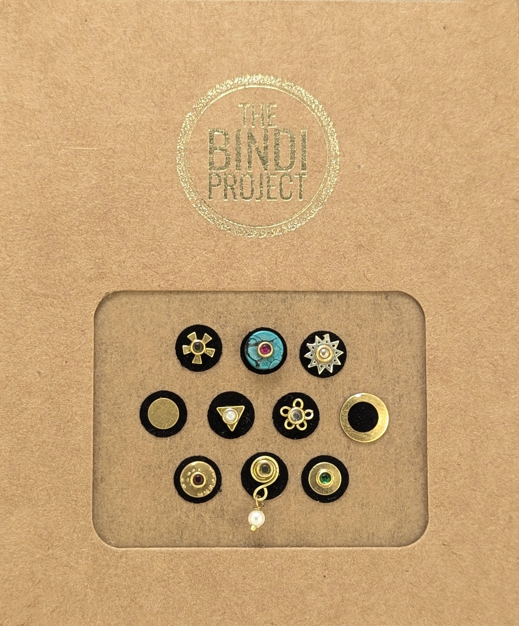RUHANI RUH  (10mm, 10pc Statement Bindi Set)