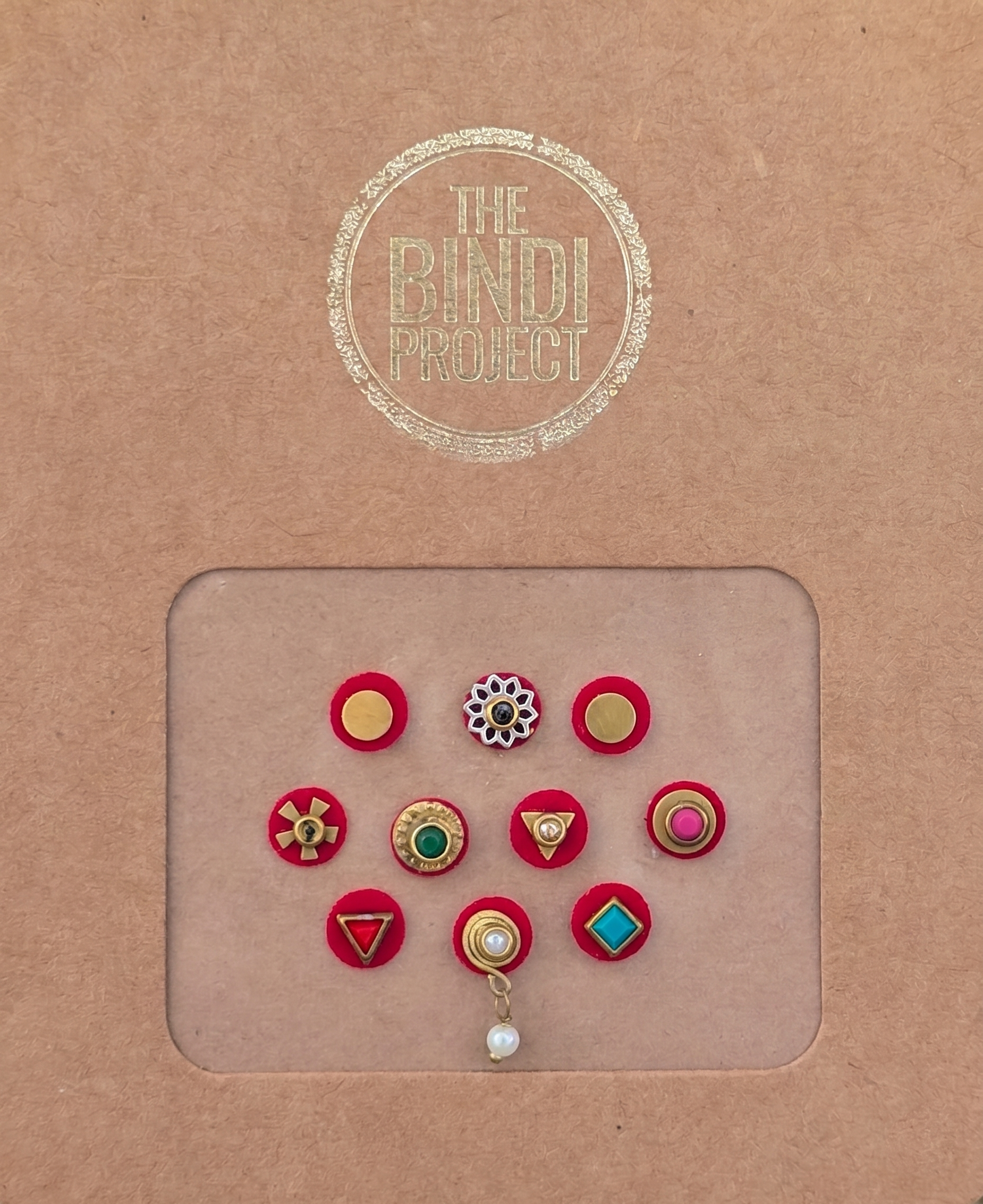 RUHANI RUH  S (8mm, 10-Piece Statement Bindi Set)