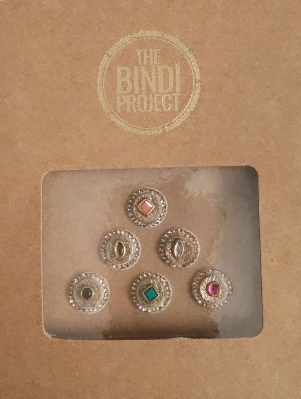 GAIA GLAM M — Eco-Luxe. ( 6-Piece Artisanal Bindi Set)