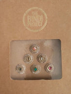 GAIA GLAM M — Eco-Luxe. ( 6-Piece Artisanal Bindi Set)