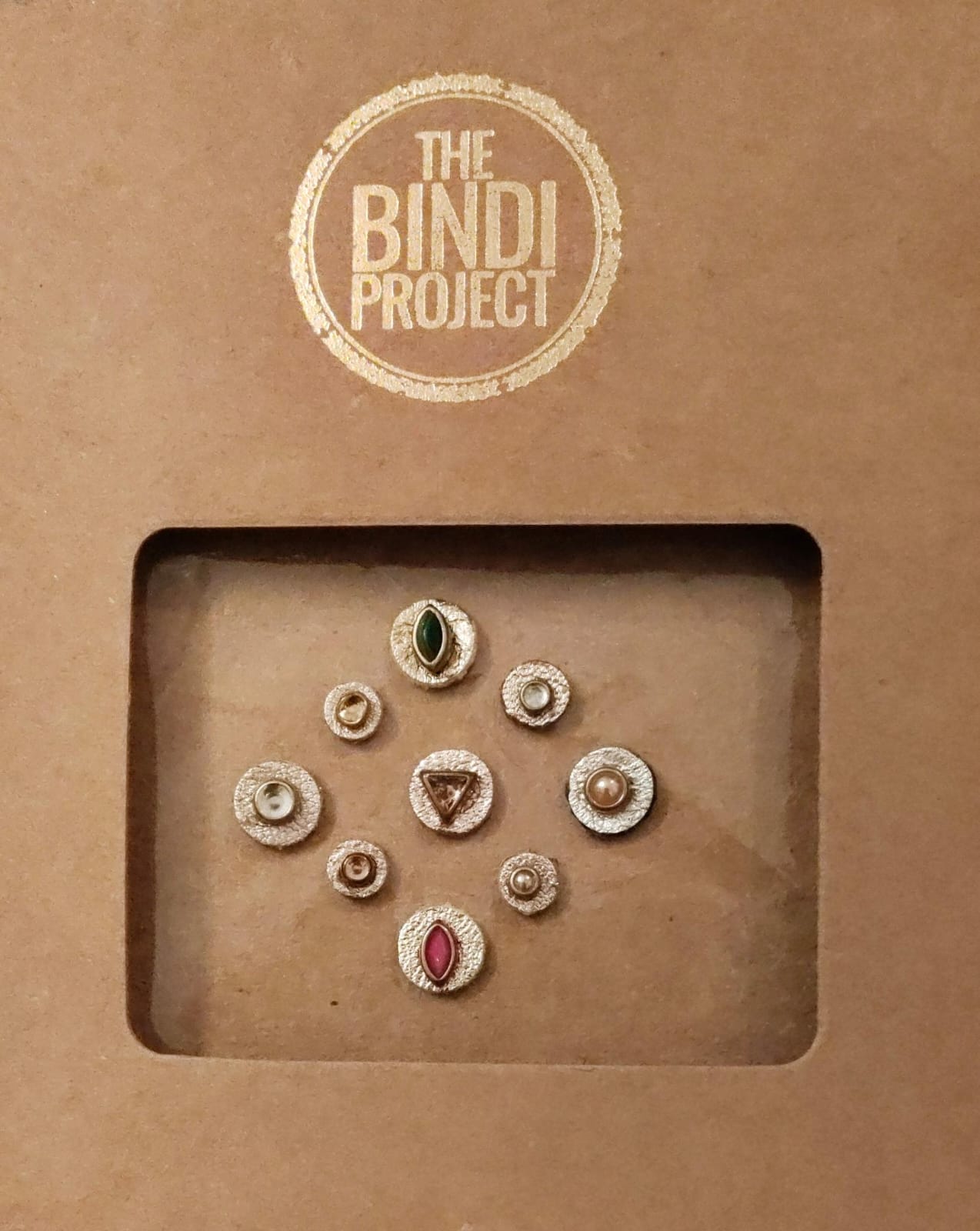 GAIA MINI (6-8mm, 9-Piece Artisanal Bindi Set)