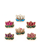 PADMA L — Bloom Boldly (16mm, 6pc Beaded Lotus Set)