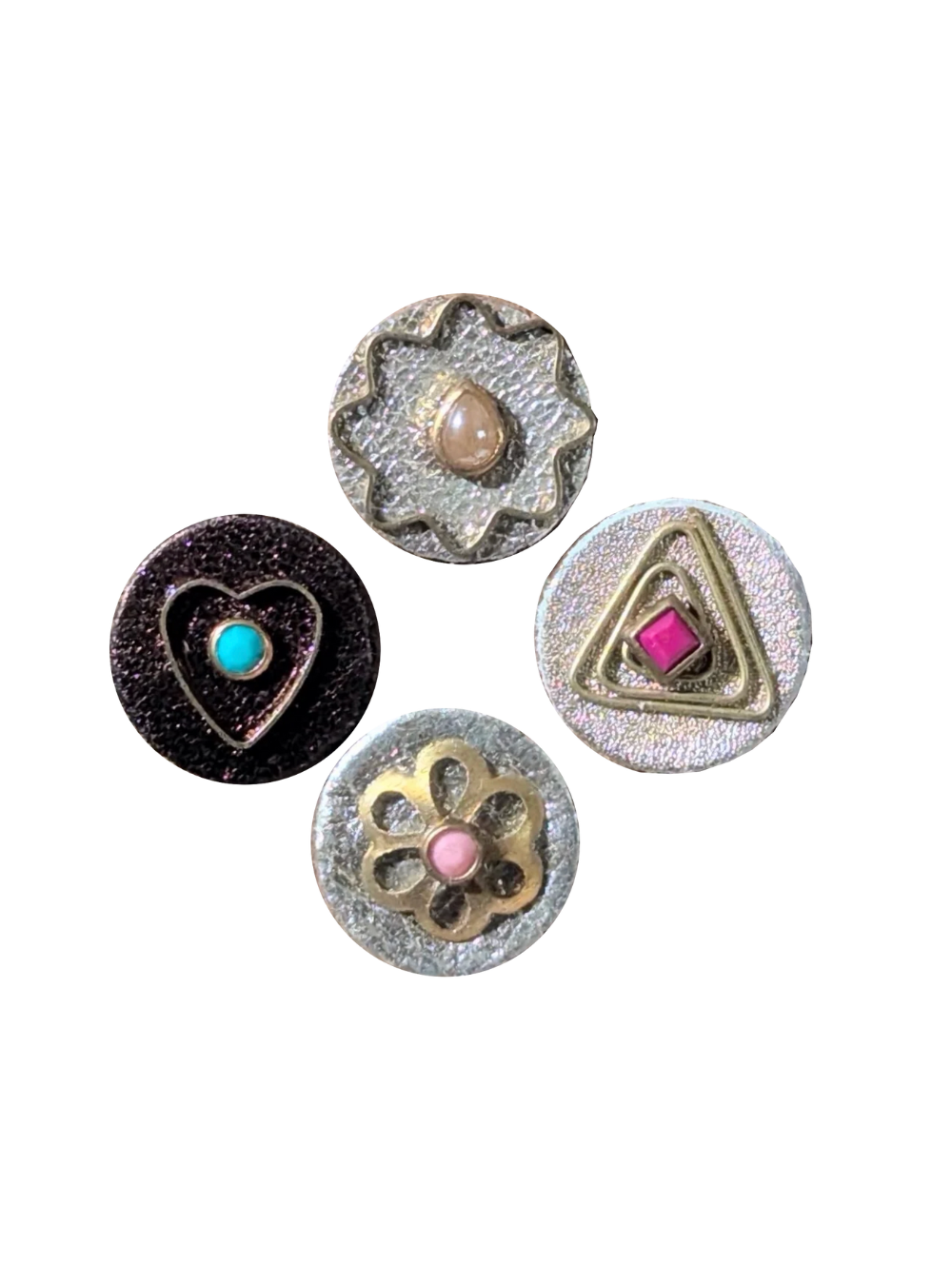 GAIA – L — COSMIC CROWN (18mm, 4pc Statement Bindi Set)