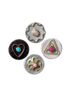 GAIA – L — COSMIC CROWN (18mm, 4pc Statement Bindi Set)