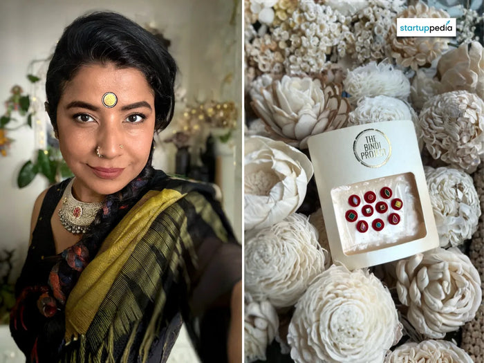 Bengaluru Entrepreneur Makes Bindis With A Funky & Cultural Twist; Clocks Rs 20 Lakh-Now Worn By Kajol, Kareena Kapoor,Tamannaah Bhatia